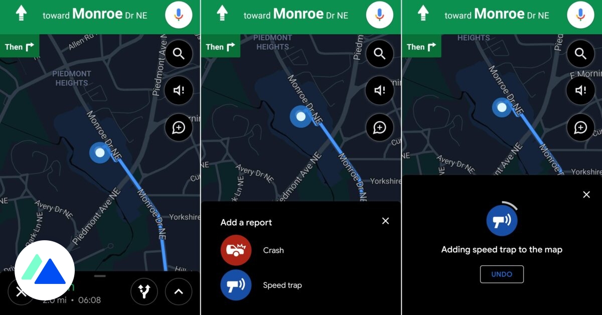 Google Maps signalez les radars et les accidents, comme sur Waze