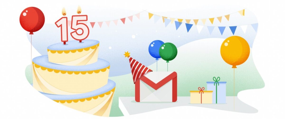 15 years of Gmail
