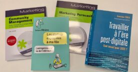 4 livres à gagner sur le community management, les start-ups, le webmarketing et la transformation numérique