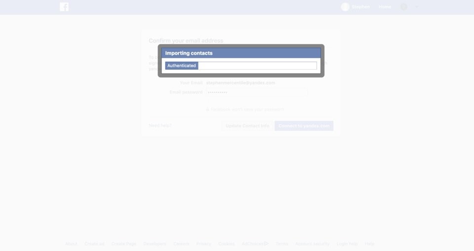 facebook mails