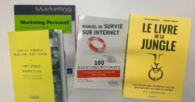 4 livres à gagner sur l’influence marketing, les startups, le marketing persuasif et la cybersécurité