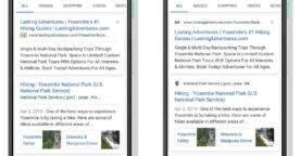 Google : nouveau design des résultats de recherche, le logo des marques affiché dans les SERPs
