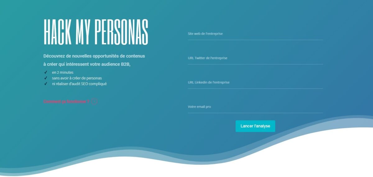 Hack My Personas