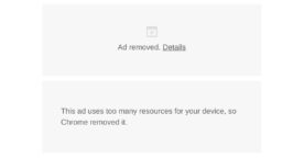 Google Chrome : les publicités trop gourmandes bloquées automatiquement