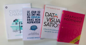 4 livres à gagner sur l’agilité, l’intelligence artificielle, la data visualisation et le graphisme en freelance