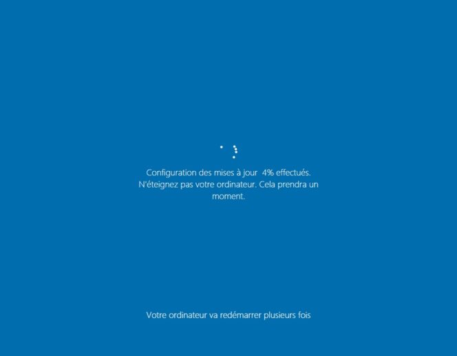 Faire croire à un collègue qu’une mise à jour est en cours sur son PC