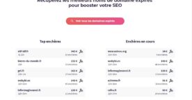 YouDot : récupérer les meilleurs noms de domaine expirés pour renforcer sa stratégie SEO