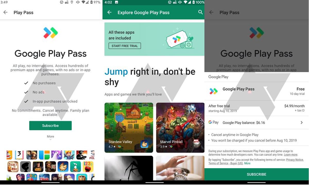 Google lança Play Pass por US$ 4,99 por mês - Android