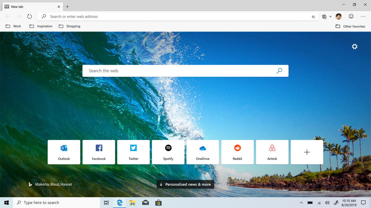 Téléchargez Microsoft Edge beta, le nouveau navigateur de Microsoft