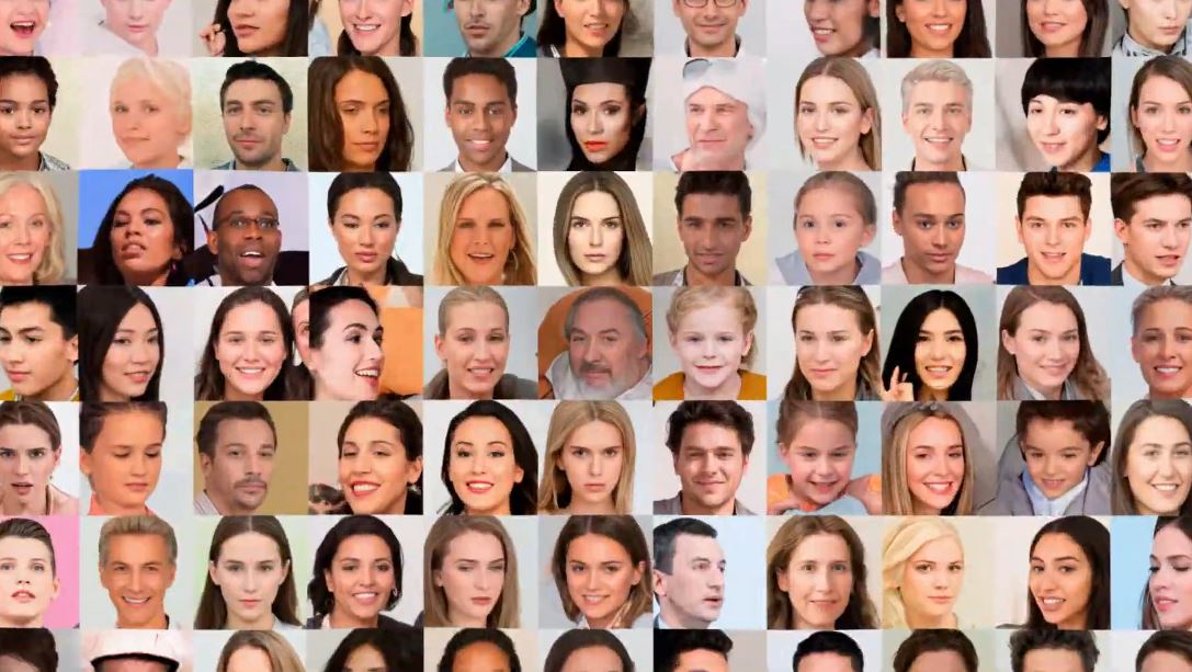 Ressource : 100 000 visages générés par l’Intelligence Artificielle utilisables pour vos projets