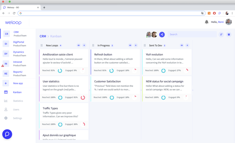WeLoop : un outil collaboratif pour demander à vos utilisateurs leur ...