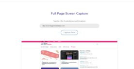 Faire une copie écran d’une page web entière facilement