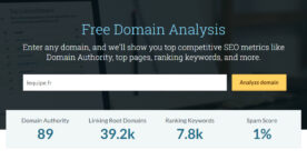 Moz lance un outil SEO gratuit pour analyser un domaine