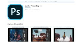 Photoshop est disponible sur iPad