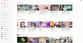 YouTube : un nouveau design pour la page d’accueil