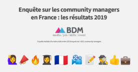 Enquête sur les community managers en France, les résultats 2019