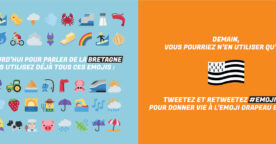 #EmojiBZH : Twitter active l’emoji drapeau breton