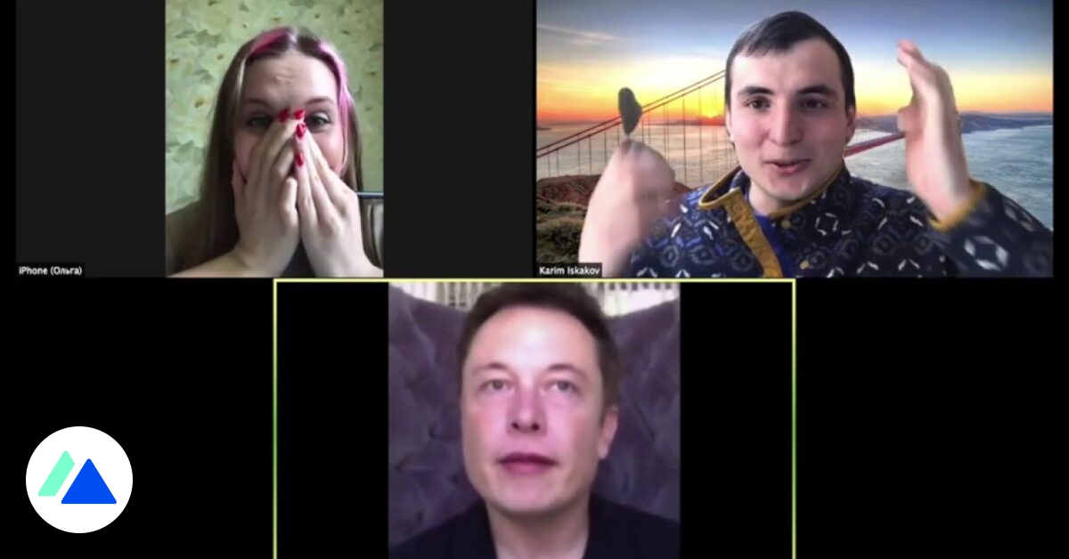 Se faire passer pour une célébrité pendant un appel vidéo sur Skype ou Zoom