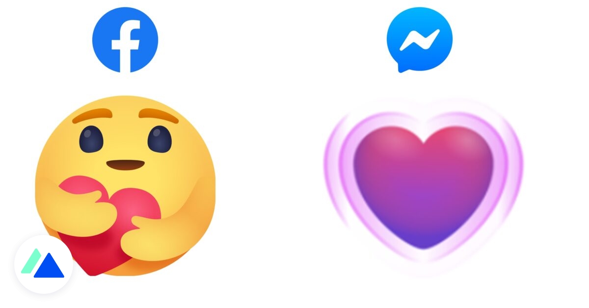 Une nouvelle réaction sur Facebook et des stickers sur Messenger pour