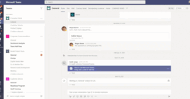 Yammer accessible sur Microsoft Teams