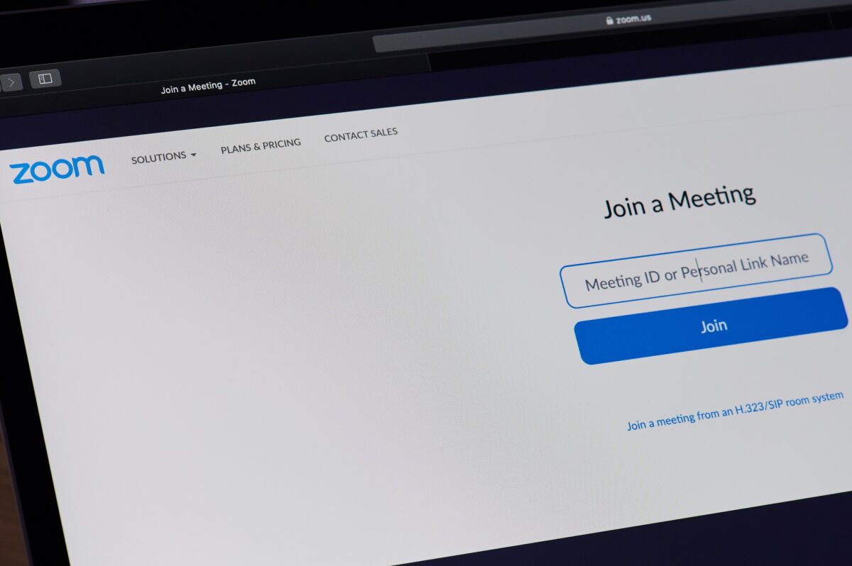 Join a meeting in zoom web page