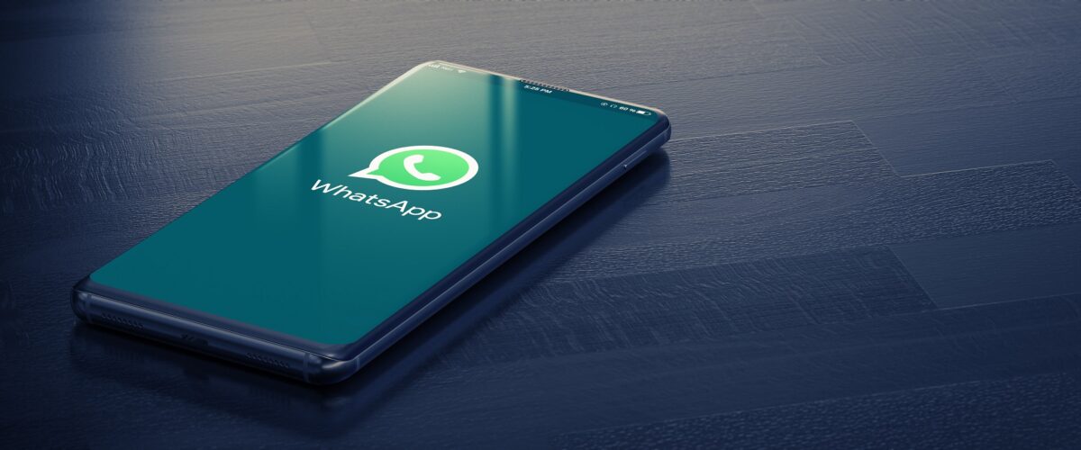 KYIV, UKRAINE-JANUARY, 2020: Whatsapp on Cellphone Screen. 3D.