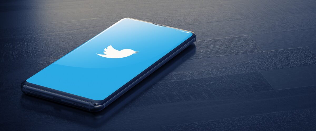 KYIV, UKRAINE-JANUARY, 2020: Twitter on Mobile Phone Screen. 3D.Social Network Concept
