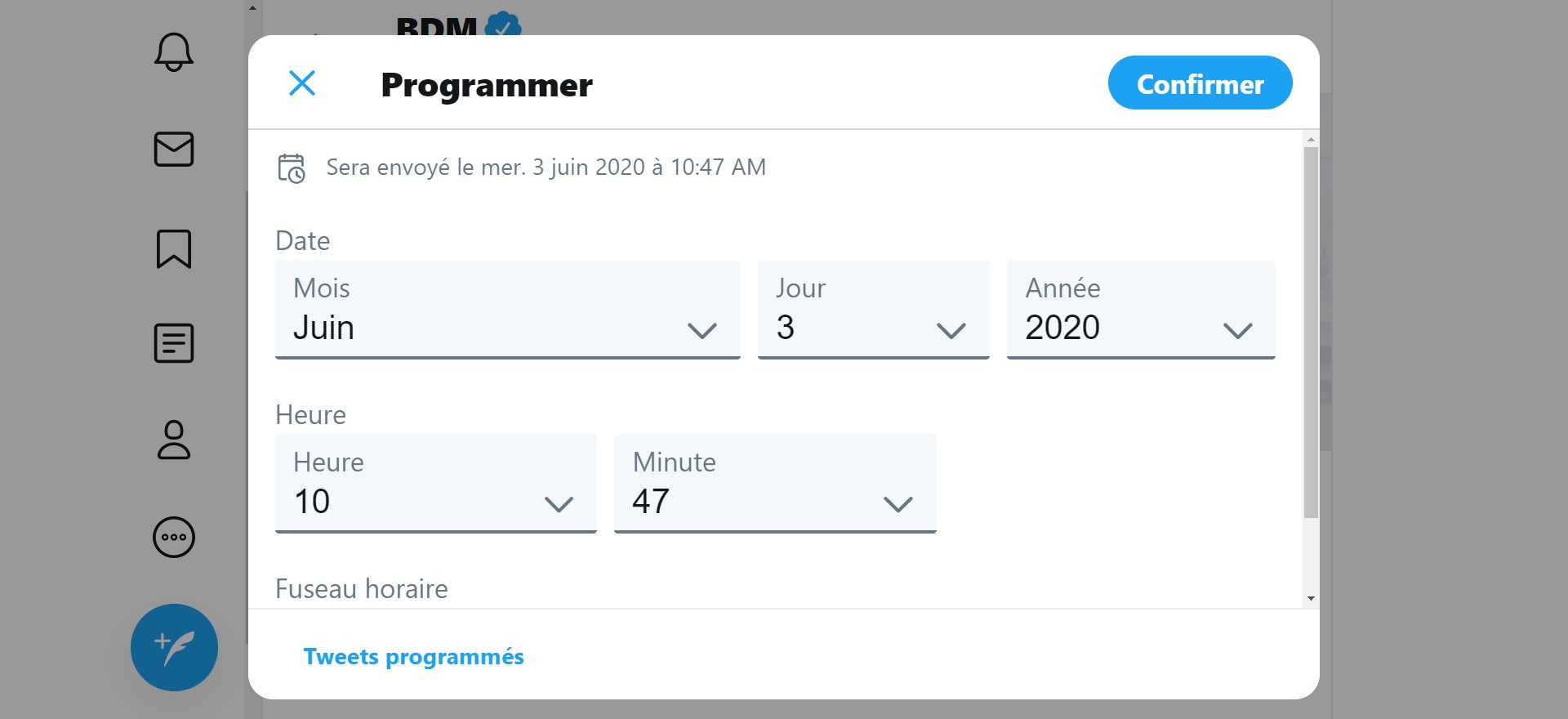 Twitter Vous Pouvez Enfin Programmer Des Tweets Sur La Version Web Bdm