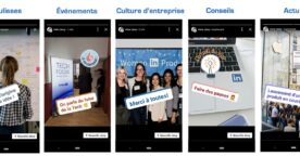 Les stories LinkedIn disponibles en France