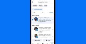 Facebook : supprimer ses anciens posts facilement