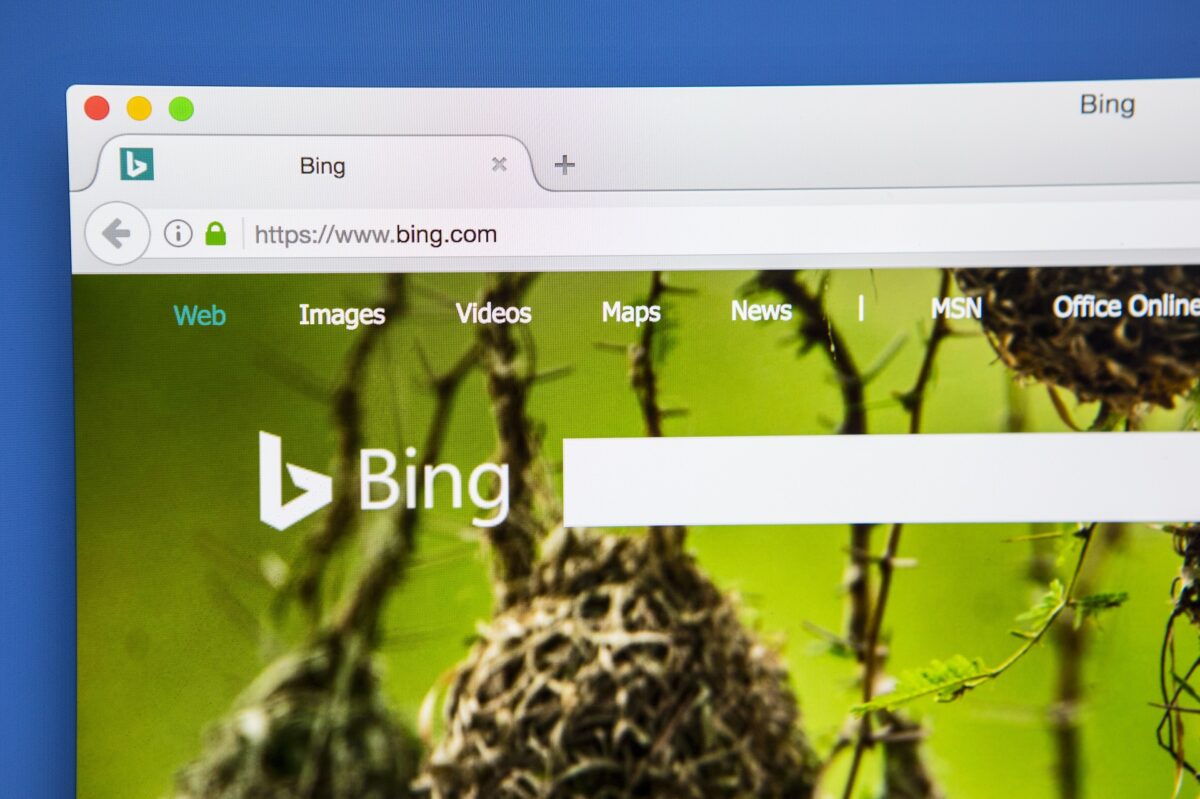 Bing Website