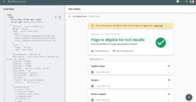 Google : testez vos résultats enrichis et vos données structurées sur le même outil