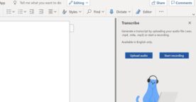 Microsoft va vous permettre de retranscrire automatiquement vos fichiers audio avec Transcribe