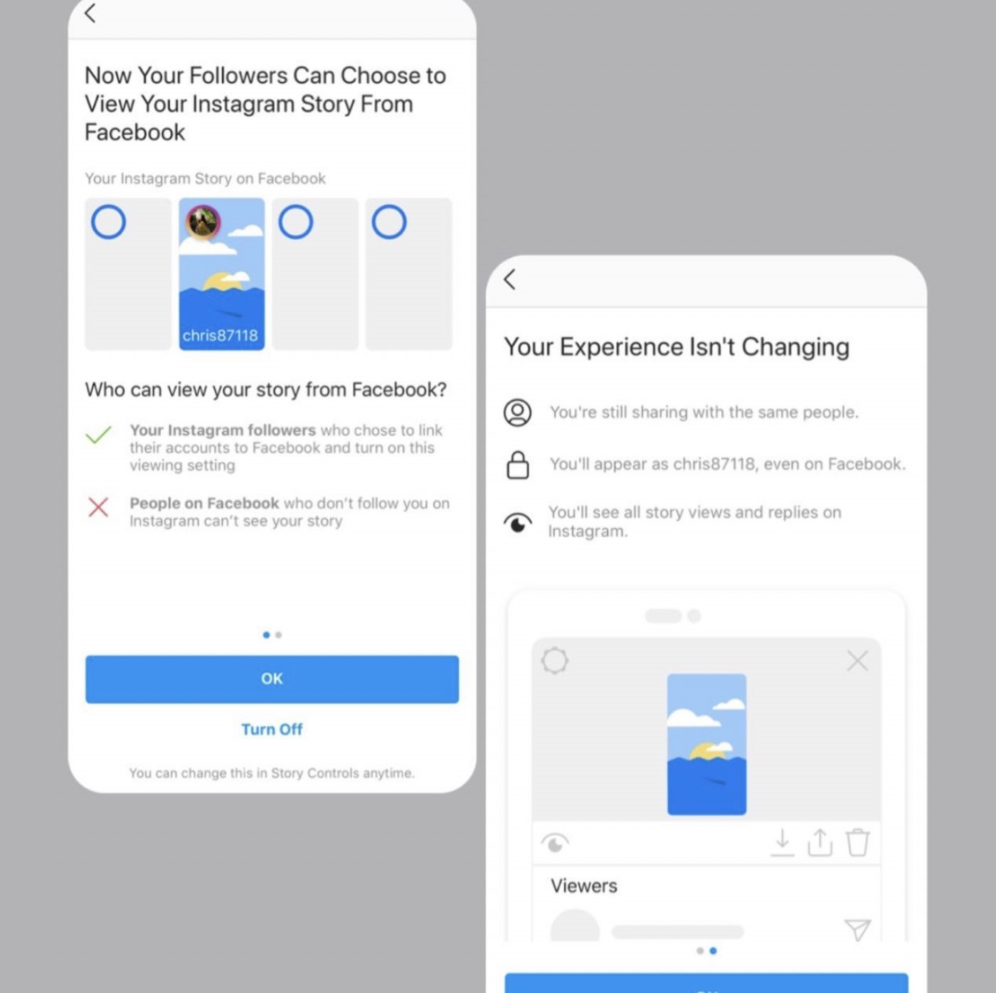 Les stories Instagram bientôt accessibles sur Facebook