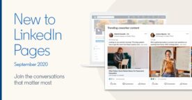 Nouveautés pour les pages LinkedIn : liste des followers, onglets Événements et My Company