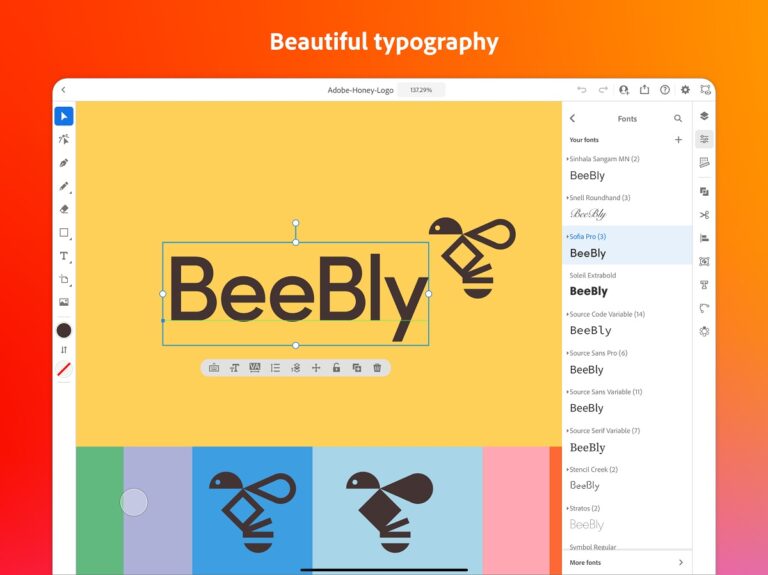 Adobe lance Illustrator sur iPad et de nouvelles fonctionnalités sur
