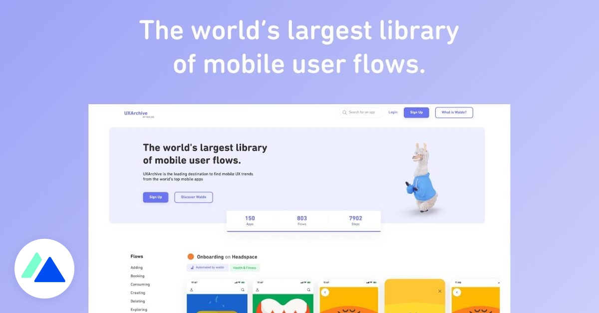 Plus de 1000 interfaces utilisateur sur mobile, classées par feature ...