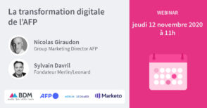 Webinar : la transformation digitale de l’AFP