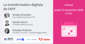 Webinar : la transformation digitale de l’AFP