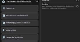 Facebook : comment activer le dark mode sur iPhone