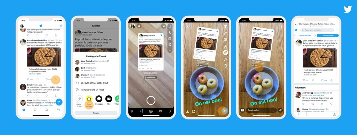 Twitter Snapchat