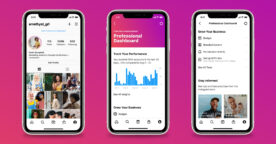 Instagram lance un dashboard pour les comptes professionnels et les créateurs