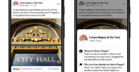 Facebook : des nouveaux labels sur les pages