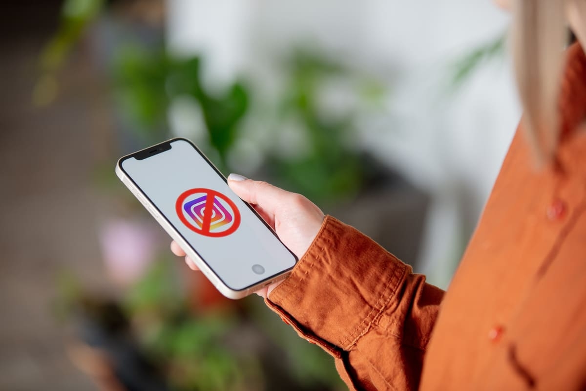 instagram bloqué