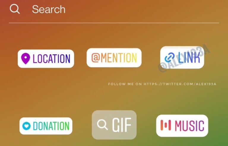 Instagram teste un nouveau sticker pour ajouter des liens dans les stories