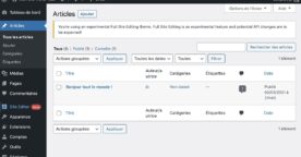 WordPress : tout savoir sur Full Site Editing, la prochaine évolution majeure du CMS