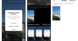 Instagram : comment sauvegarder une story en brouillon