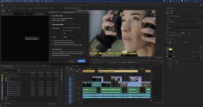Adobe lance le Speech to Text sur Premiere Pro et le rendu multi-images sur After Effects