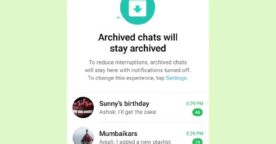 Archive WhatsApp : vos conversations masquées avec les notifications désactivées