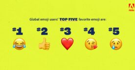 Étude : les emojis les plus populaires en 2021